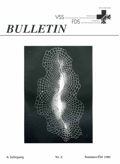 Bulletin VSS 8. Jahrgang Nr. 2 Sommer 1991